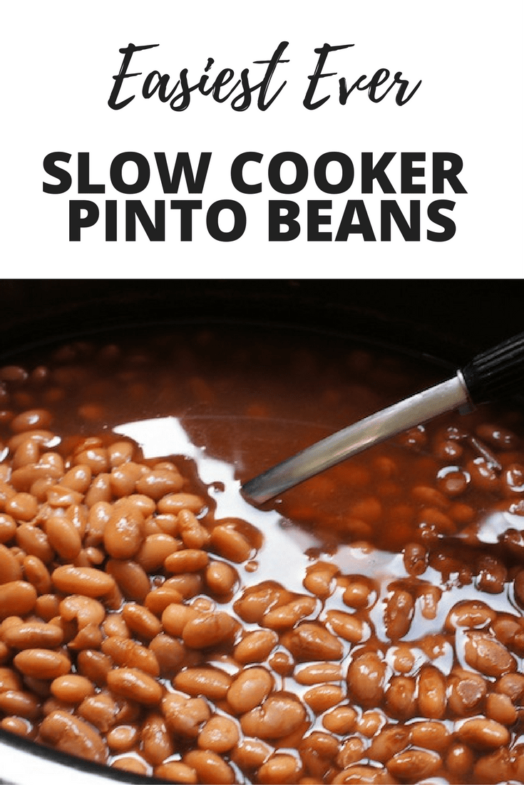 Slow Cooker Pinto Beans