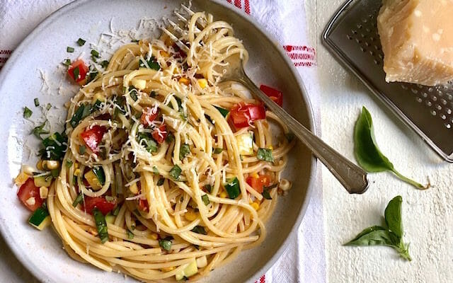 summer vegetable pasta