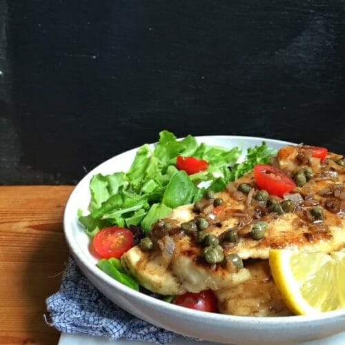 easy chicken paillard