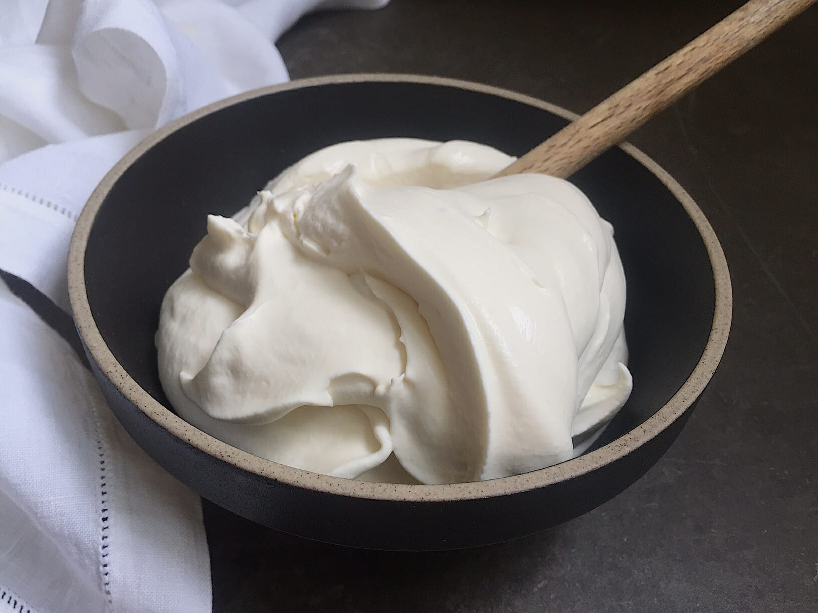 Crème Fraiche Whipped Cream - Gemma's Bigger Bolder Baking