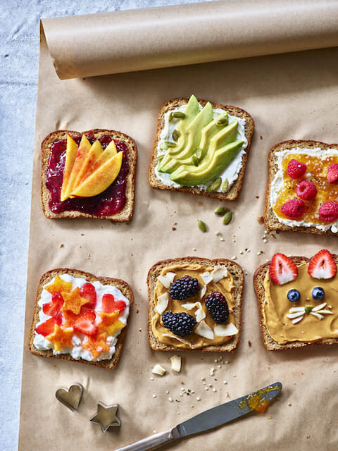 50 Toppings for Toast - HOORAH to Health