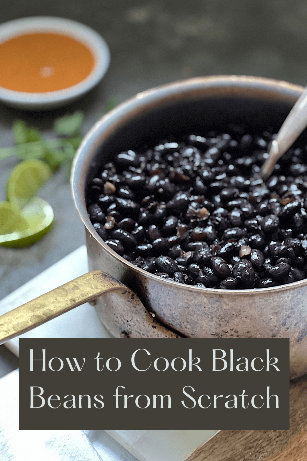 How to Cook Simple Black Beans (soaked or unsoaked)