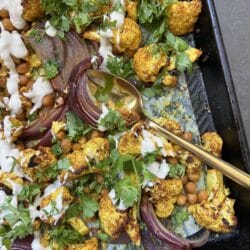 cauliflower chickpea shawarma