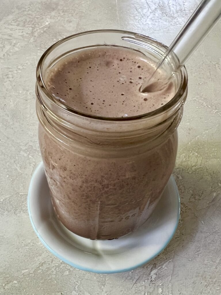 chocolate cherry bomb smoothie